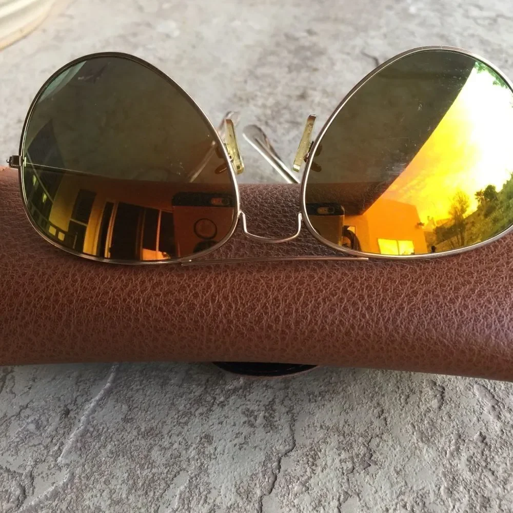 Aviator Sunglasses‎ with case